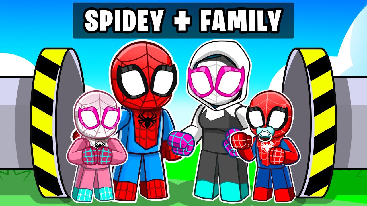 Spiderman + Family =  in Roblox!