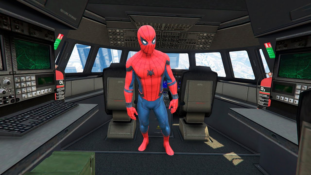 GTA 5 Epic Plane Crashes & Spiderman Ragdolls Ep.61 (Euphoria Physics | Funny Moments)
