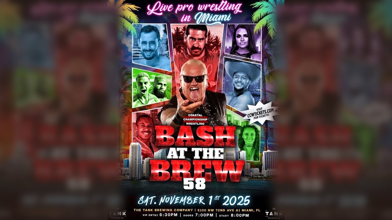 CCW BASH AT THE BREW 58 (11/1/25) - Miami, FL