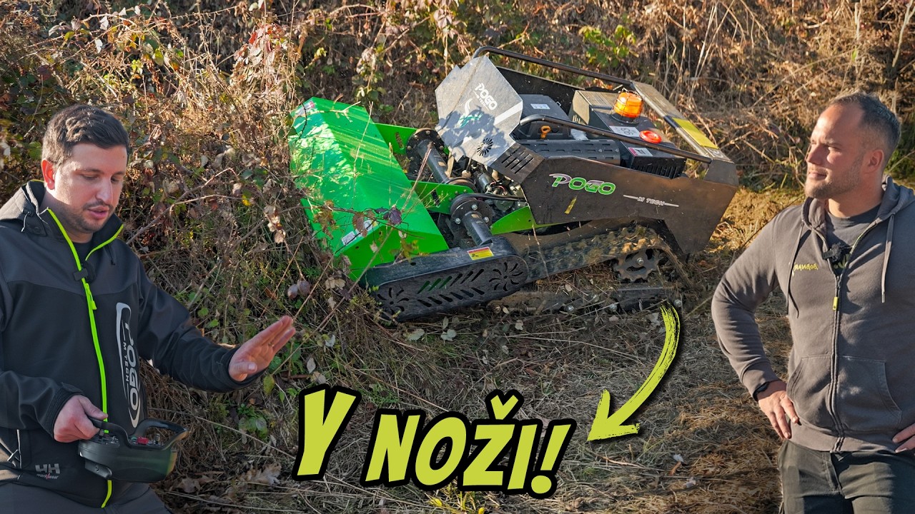 Daljinsko vodene kosilnice POGO MTECH | Monster, Cosmo, SKK
