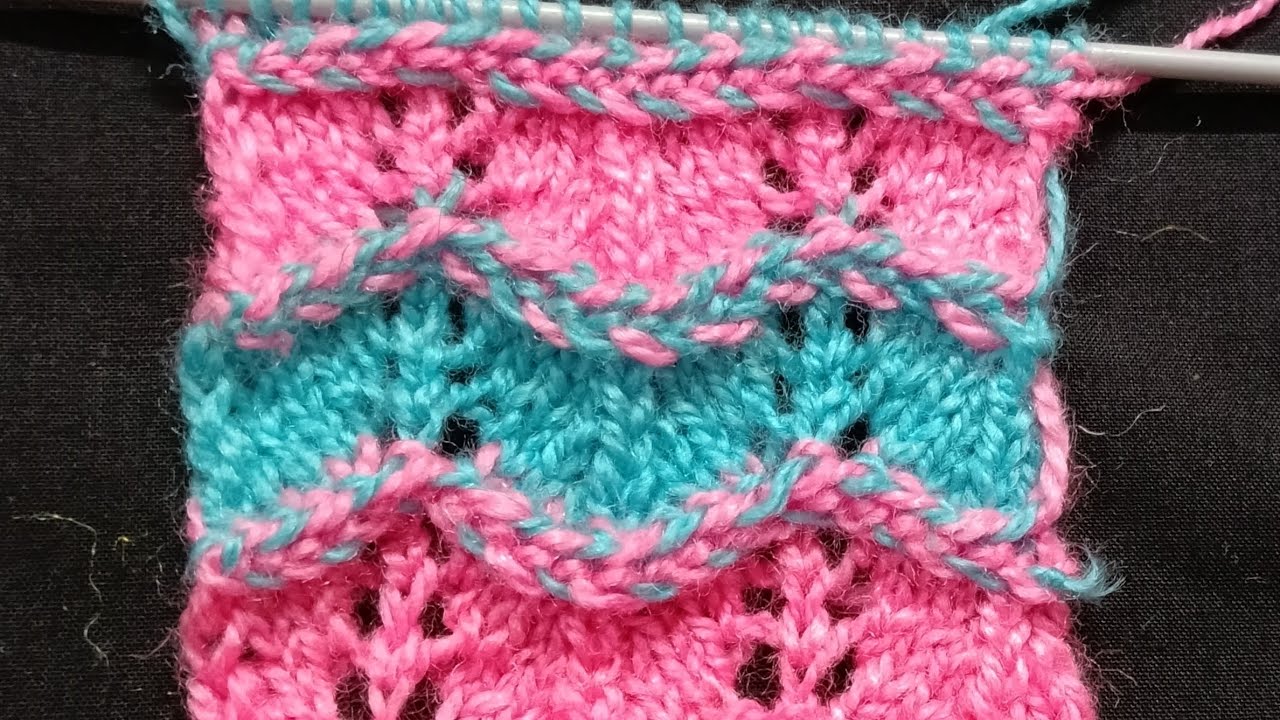 Easy And Beautiful Knitting Pattern Full Tutorial For Beginners #trending #crochet #knitting #diy