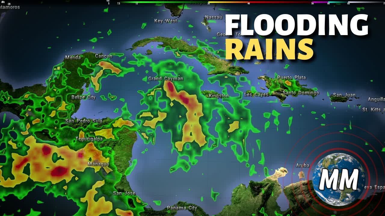 Western Caribbean Heavy Rains | Developing Tropical Disturbance | Caribbean and Bahamas Forecast