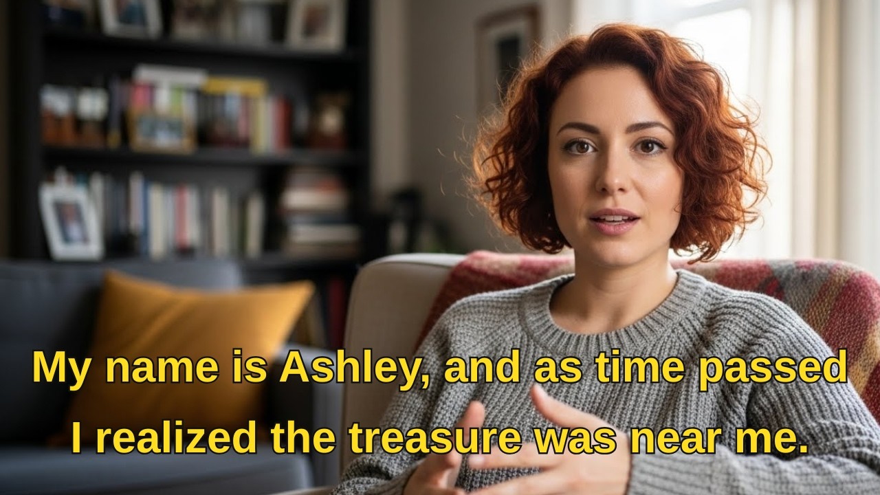 My name is Ashley, and as time passed I realized the treasure was near me.