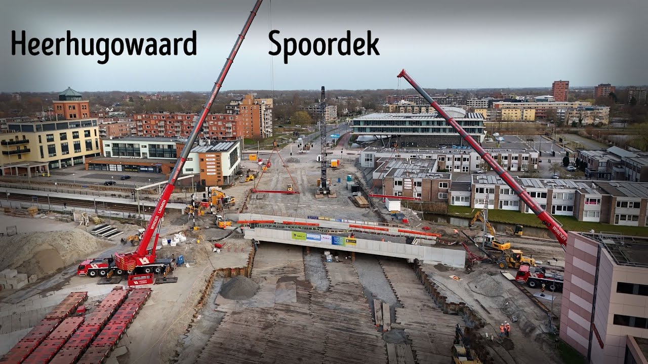 Onderdoorgang Zuidtangent Heerhugowaard staat op z'n plek.