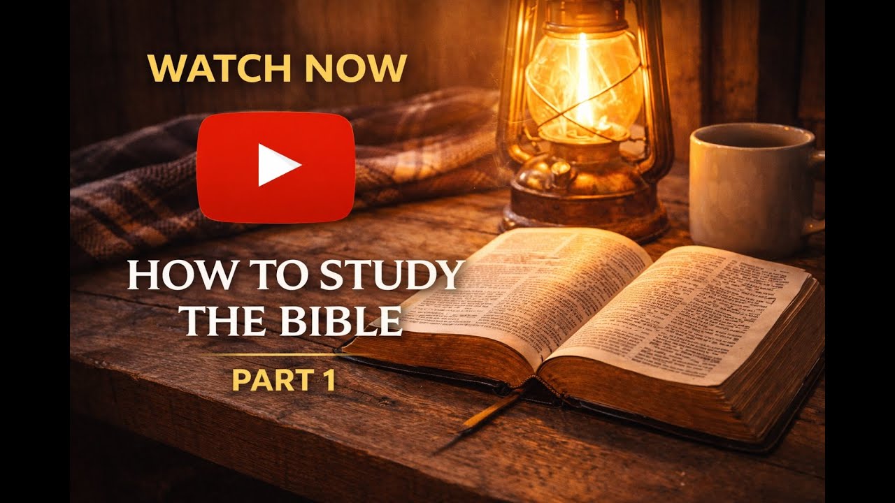 How to Study The Bible Part 1  David Ng @ ANC  Wapato