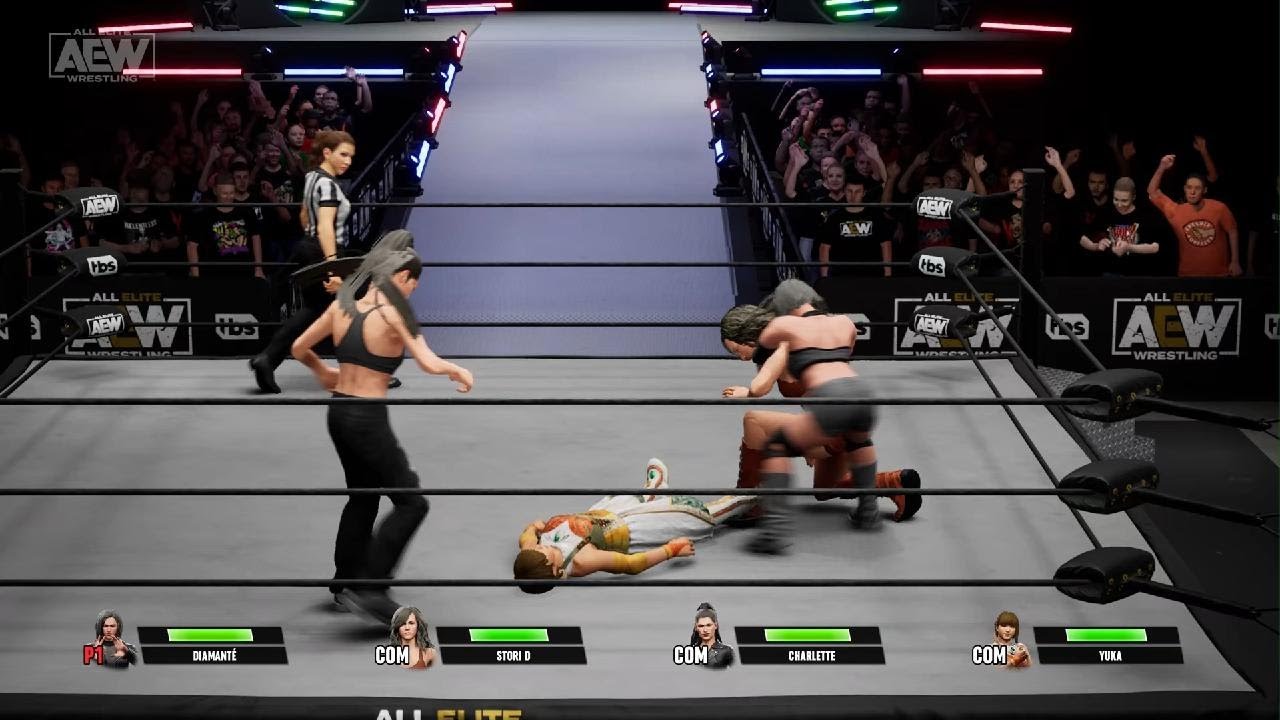 AEW: Fight Forever Diamanté vs Charlette Renegade vs Stori Denali vs Yuka Sakazaki