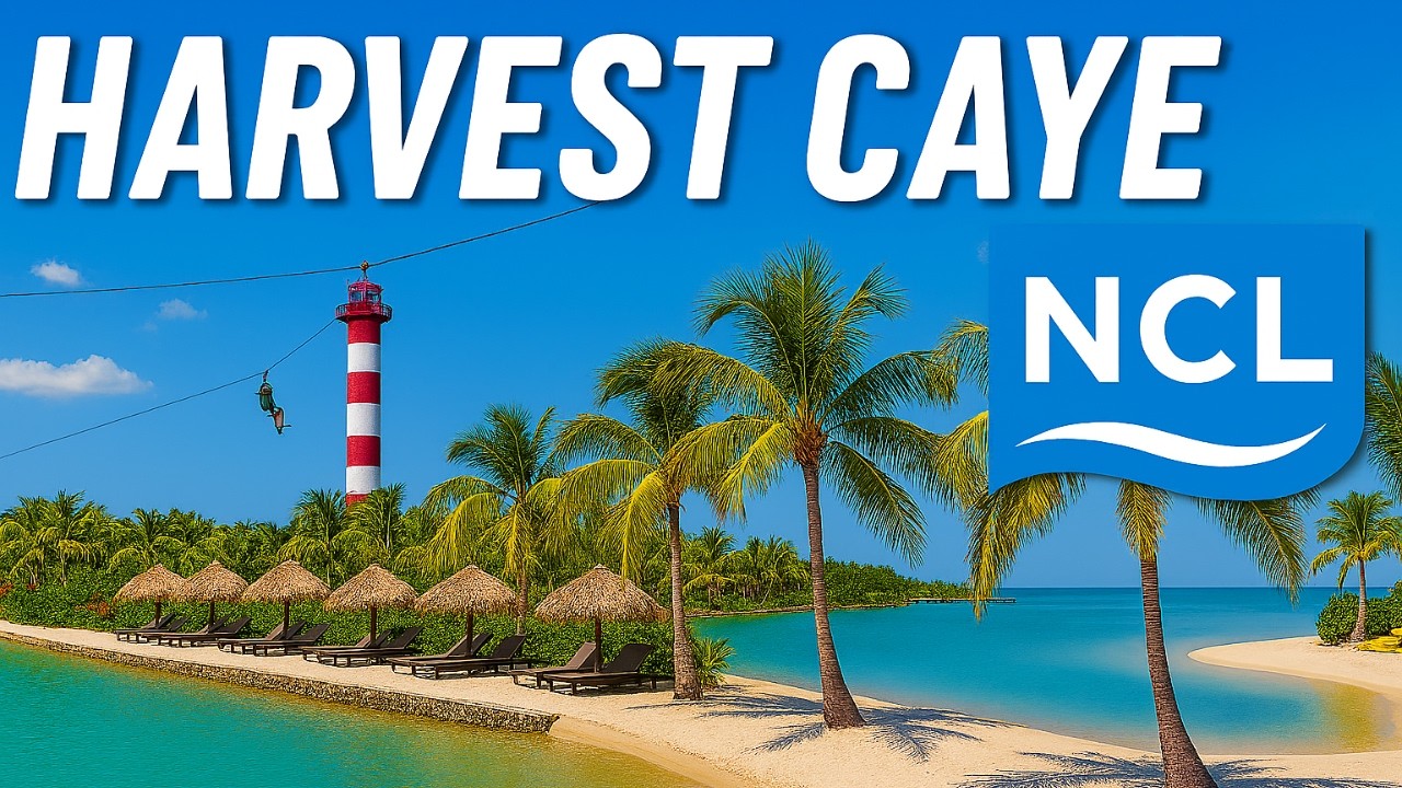 NCL's Private Paradise Revealed | Harvest Caye