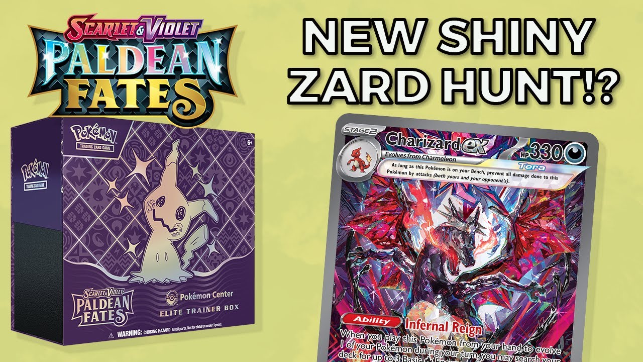 Paldean Fates has a BRAND NEW Shiny Charizard Hunt!