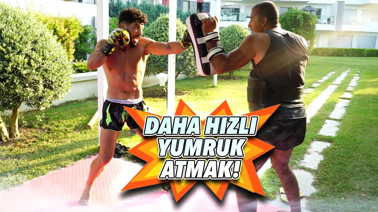 Daha HIZLI YUMRUK Atmak! | Patlayıcı GÜÇ Antrenmanı