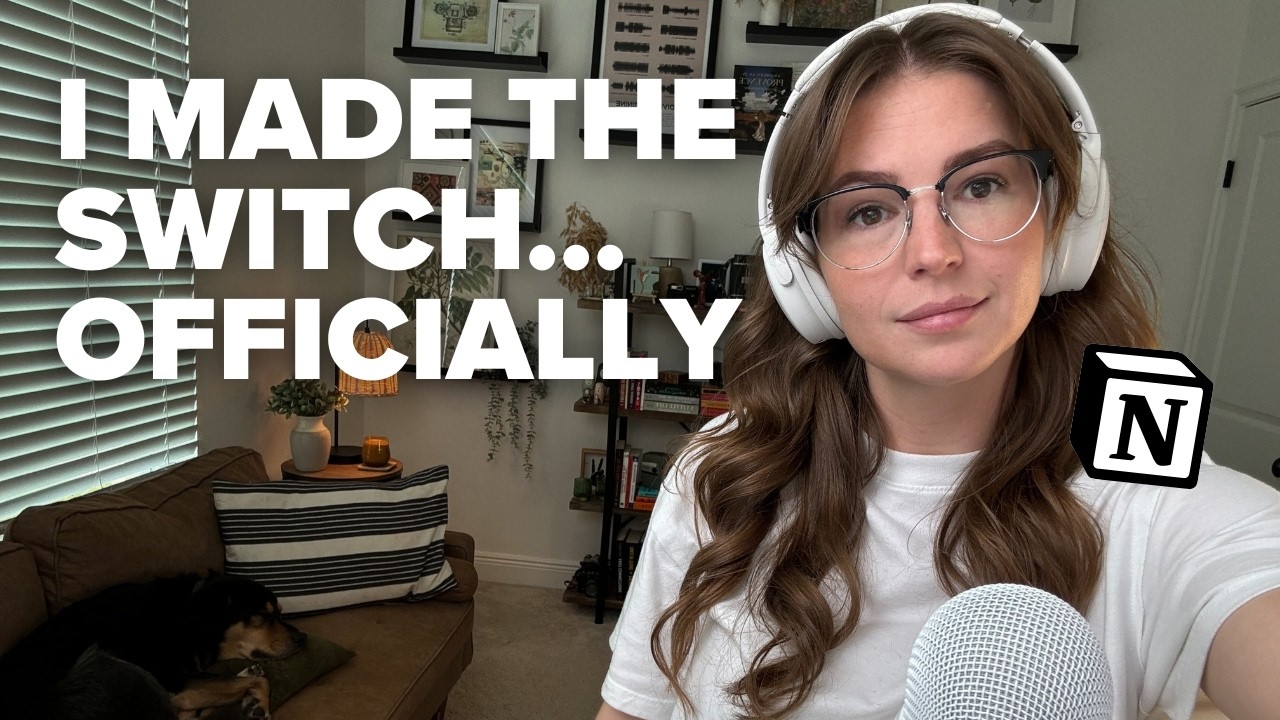 I officially switched to Notion