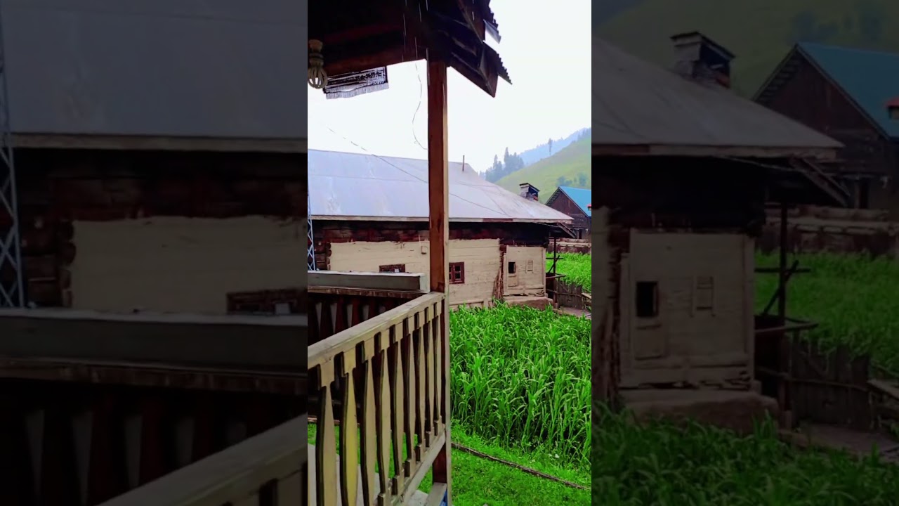 Taobat light drizzle | Barish ka maza in Taobat | It is raining here in Taobat | 