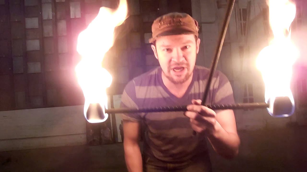 Devil Stick fire Flec   2 29 16