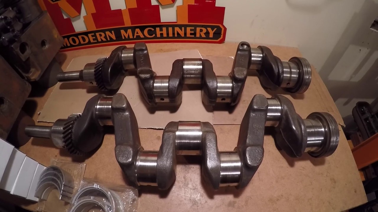 Minneapolis-Moline Prototype 445 Tractor #X231 Restoration - Part 3: Main Engine Components