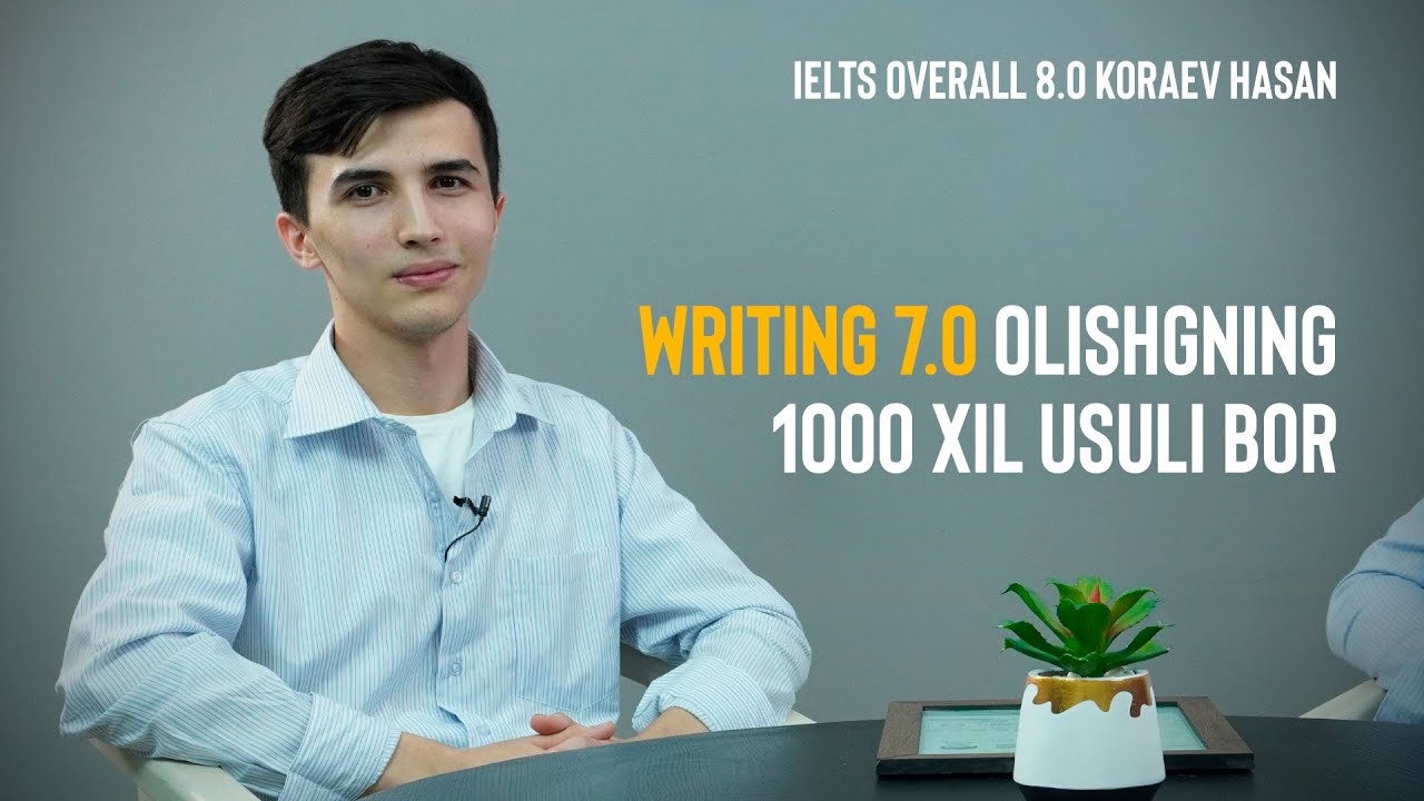 IELTS Overall 8.0 sohibi Koraev Hasan | Muhim maslahatlar