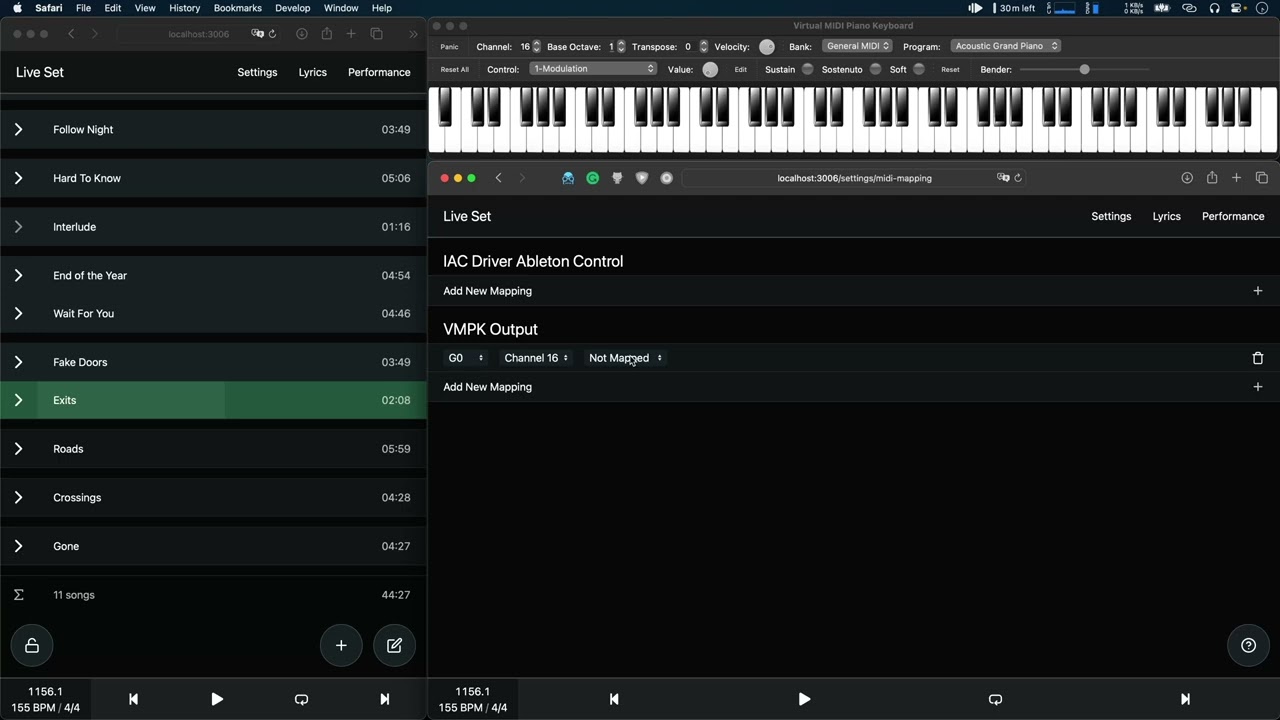 Feature Preview: MIDI Mapping in AbleSet