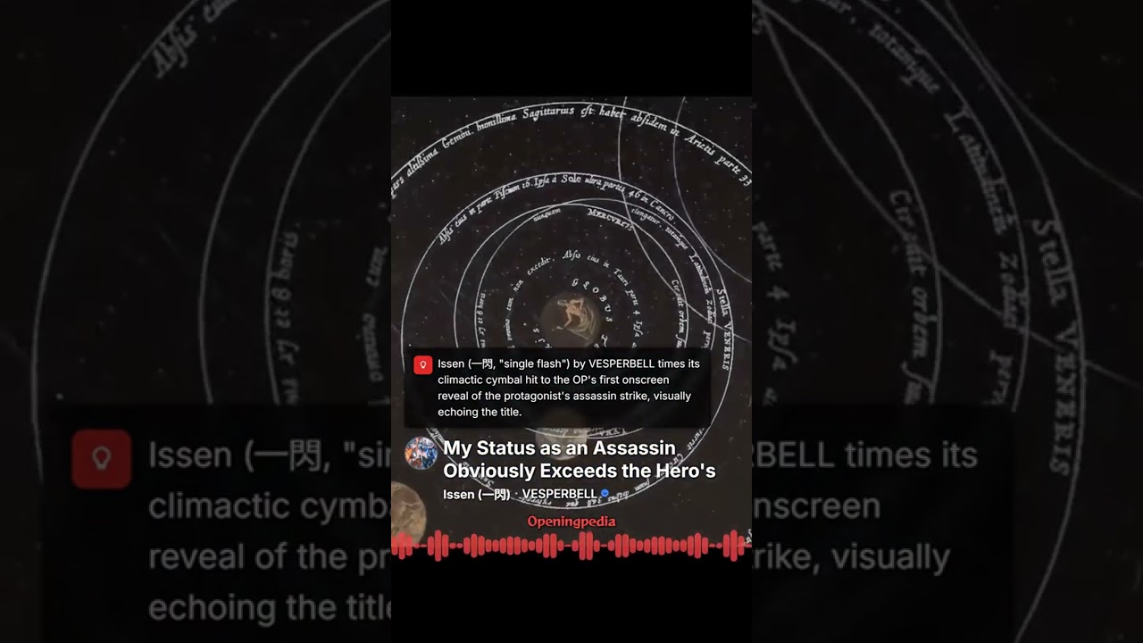 Issen - VESPERBELL My Status as an Assassin Obviously OP 2025 Openingpedia - Discover openings,