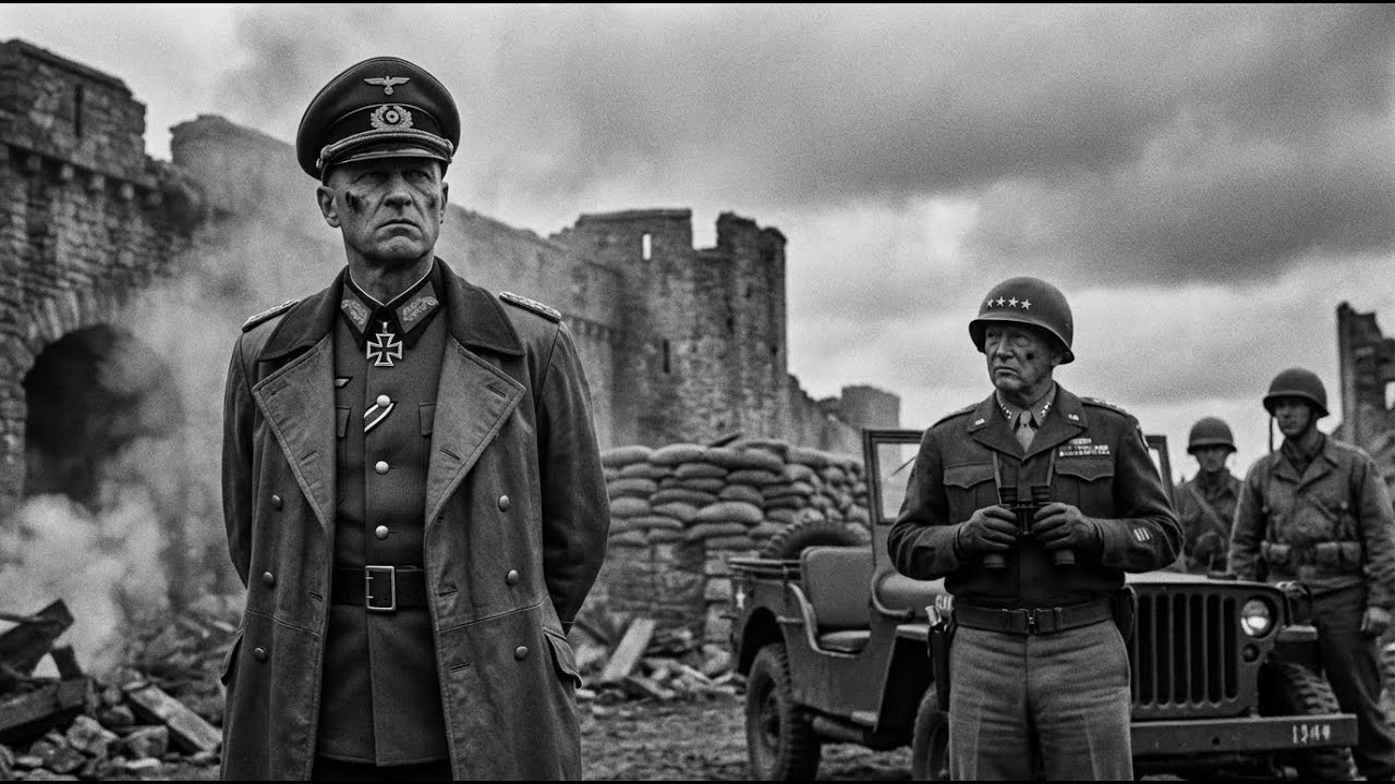 THE FORTRESS GAMBLE  When a German Commander Dared Patton to Kill Him – And Patton Obliged