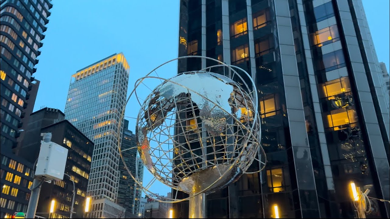 The Shops at Columbus Circle Walking Tour | Skyscrapers, Luxury Shopping & Live Music in NYC