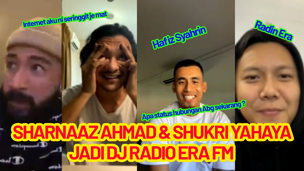 KELAKAR! SHUKRI YAHAYA & SHARNAAZ AHMAD DISOAL OLEH HAFIZH SYAHRIN & RADIN ERA