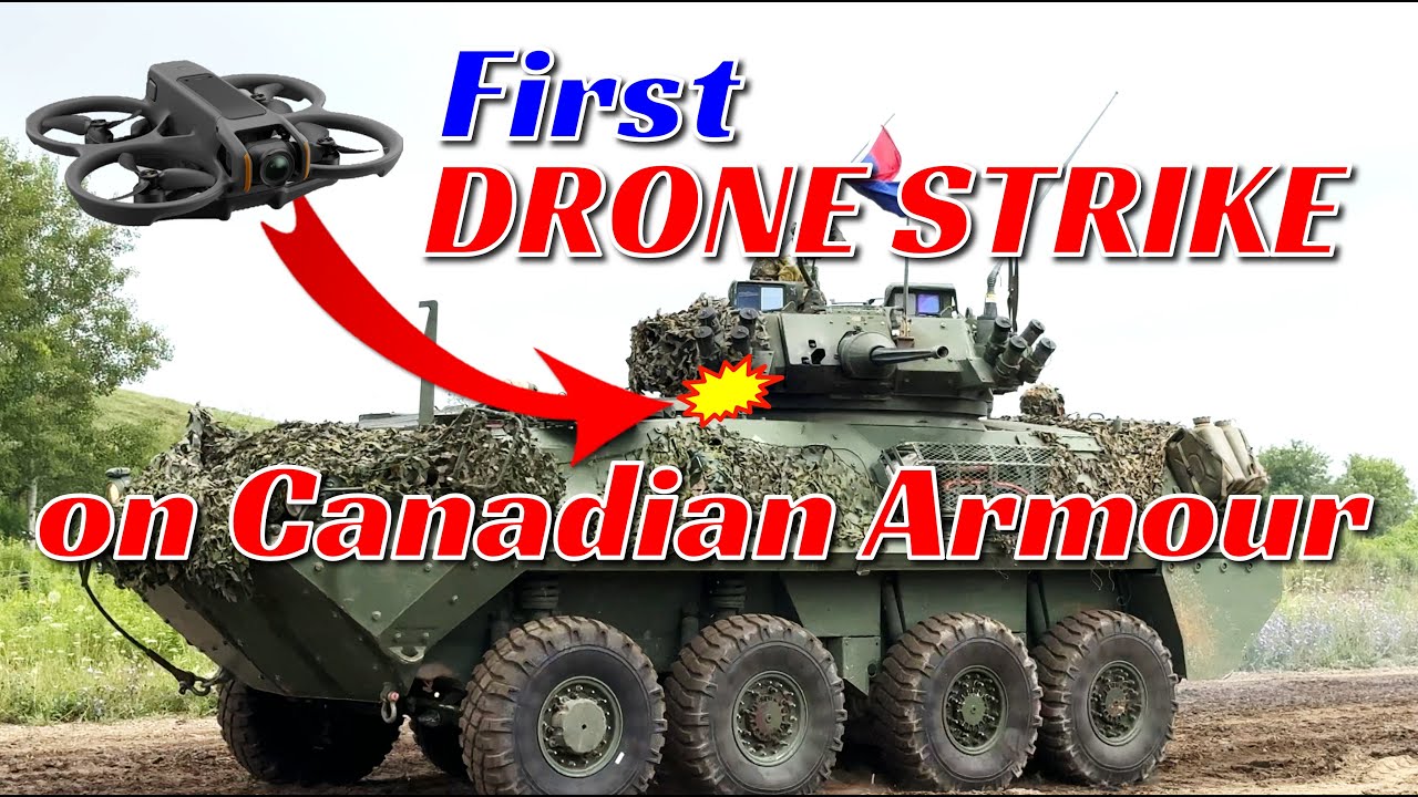 First Drone Strike on Canadian Armour!  FPV Fun at the Canadian Tank Museum 2025