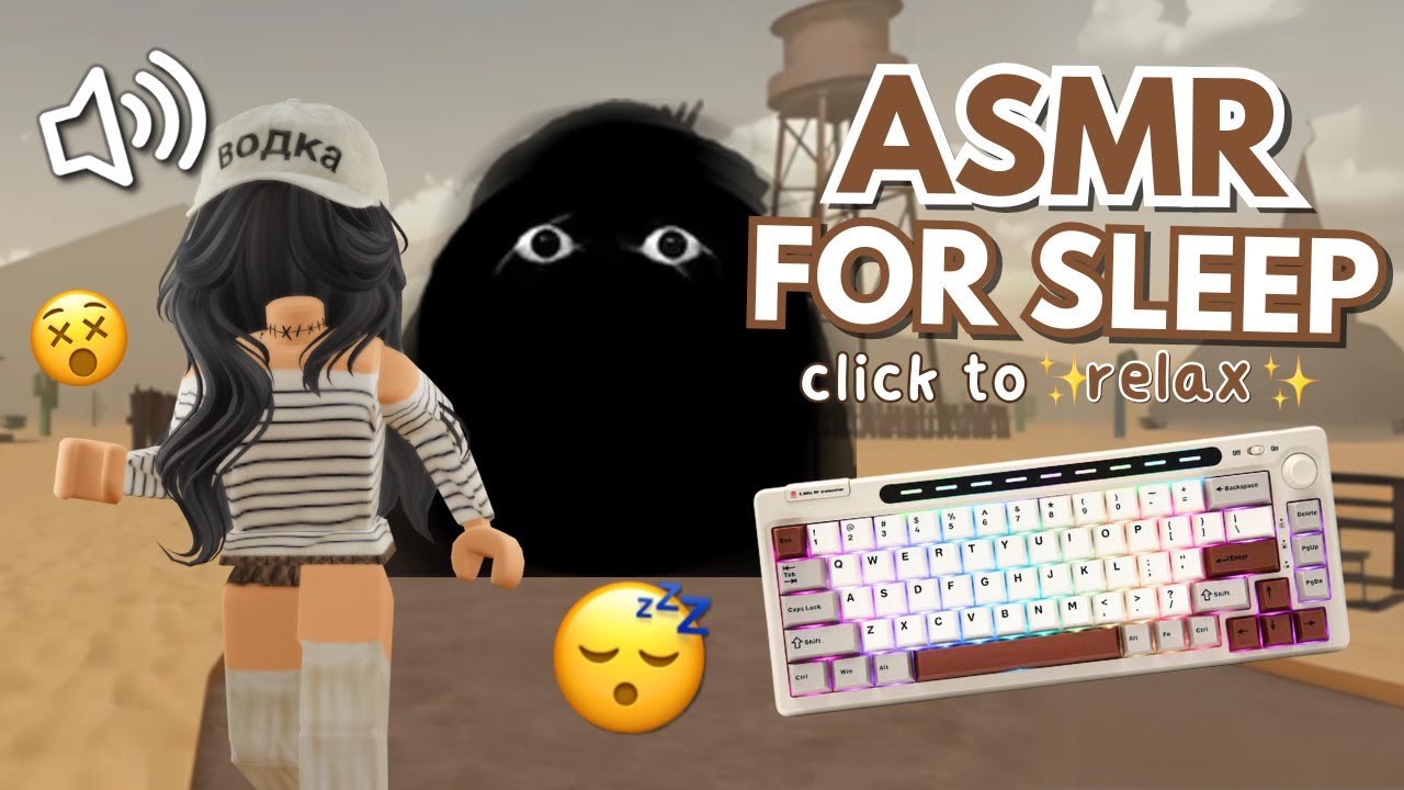 (roblox asmr 🌙) Evade but it's *CREAMY* Keyboard ASMR... 😴🏃🏼‍♂️💨