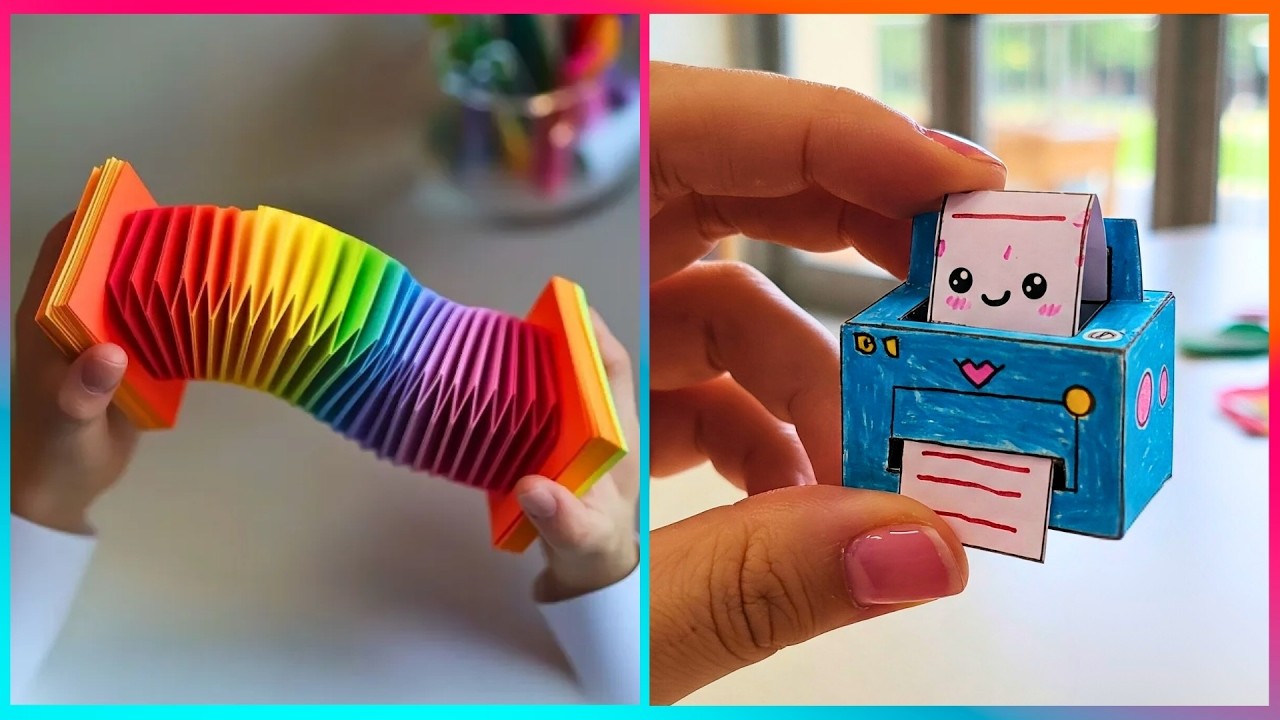 Простые Поделки из Бумаги, Которые Может Сделать Каждый! ▶ 4
