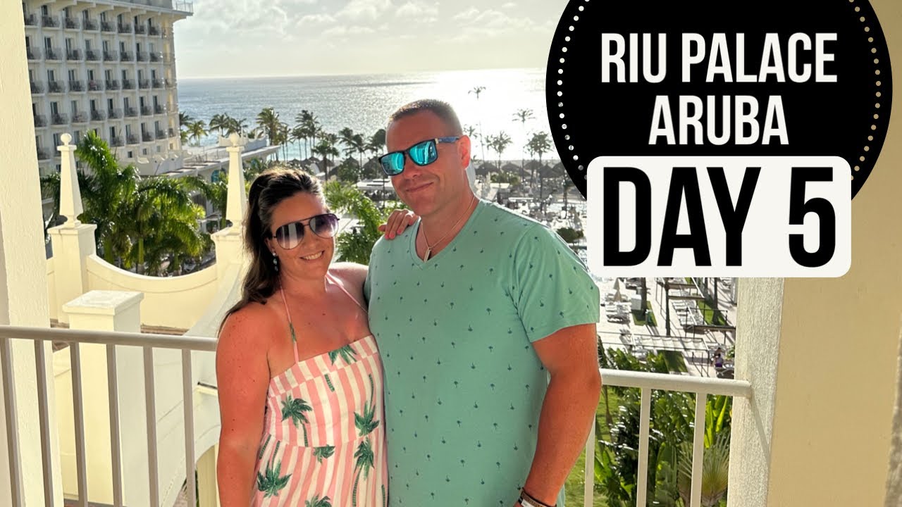 RIU Palace Aruba | Vlog day 5 | Beach Day!