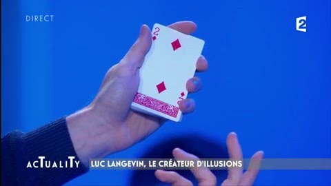 Luc Langevin, le créateur d'illusions bluffe Stéphane Freiss et Francis Veber  #AcTualiTy