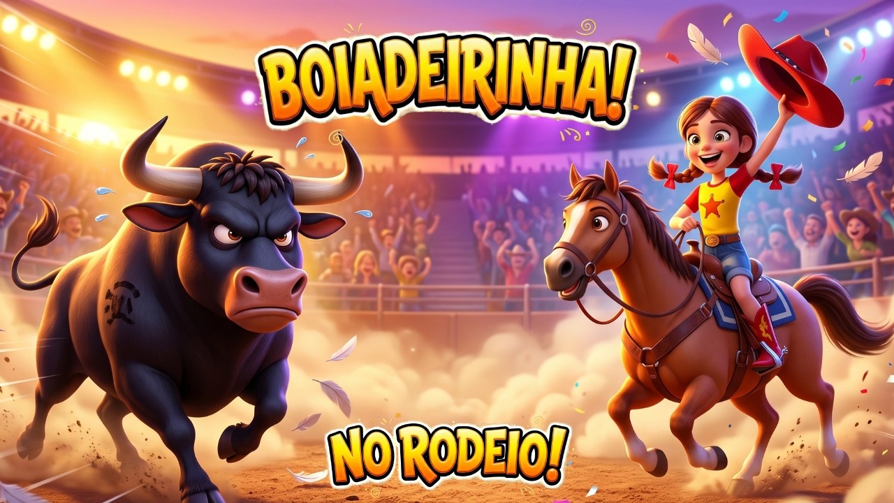 Boi da Cara Preta e a Boiadeirinha no Rodeio! 🐂🤠 | BMTV