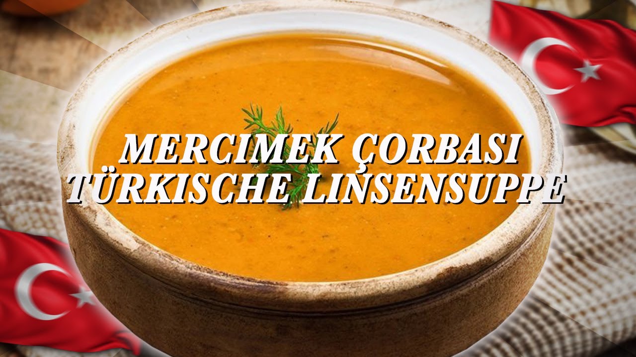 Mercimek Çorbası Rezept 😍💯 - Leckere türkische Linsensuppe aus roten Linsen