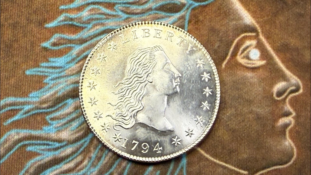 Gallery Mint Museum 1794 Flowing Hair Dollar Replica by Ron Landis, Engraver! #silver 