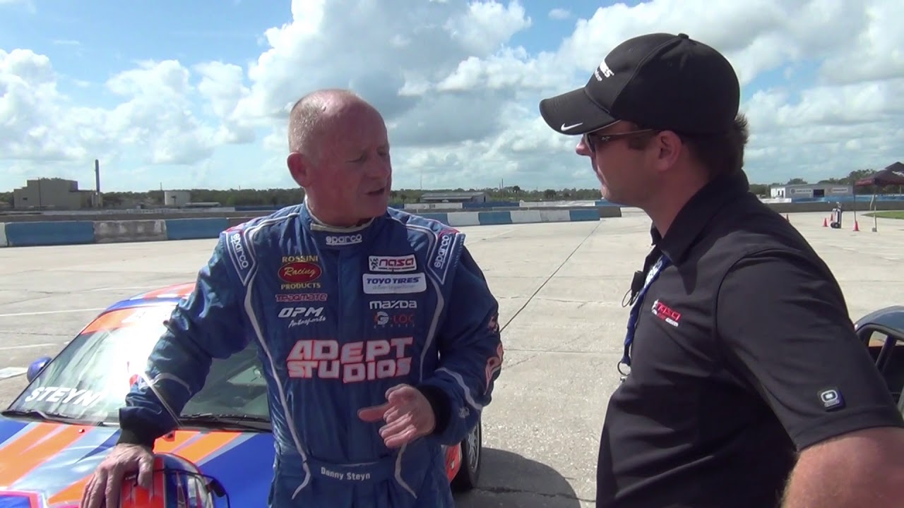 Danny Steyn - Spec Miata - Qualifying Race Interview