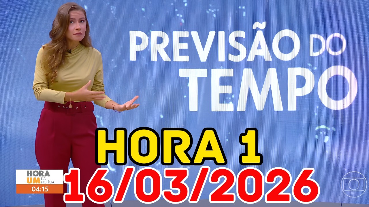 ALERTA DE 90MM: Minas Gerais tem risco de chuva forte hoje | Previsão do Tempo Hora 1 16/03