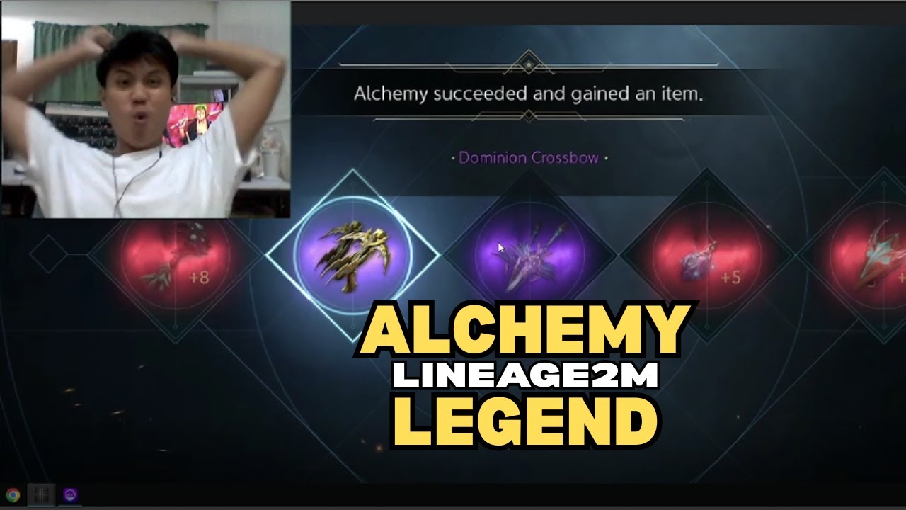 Legend Weapon Dominion Crossbow from Alchemy (Lineage2m)