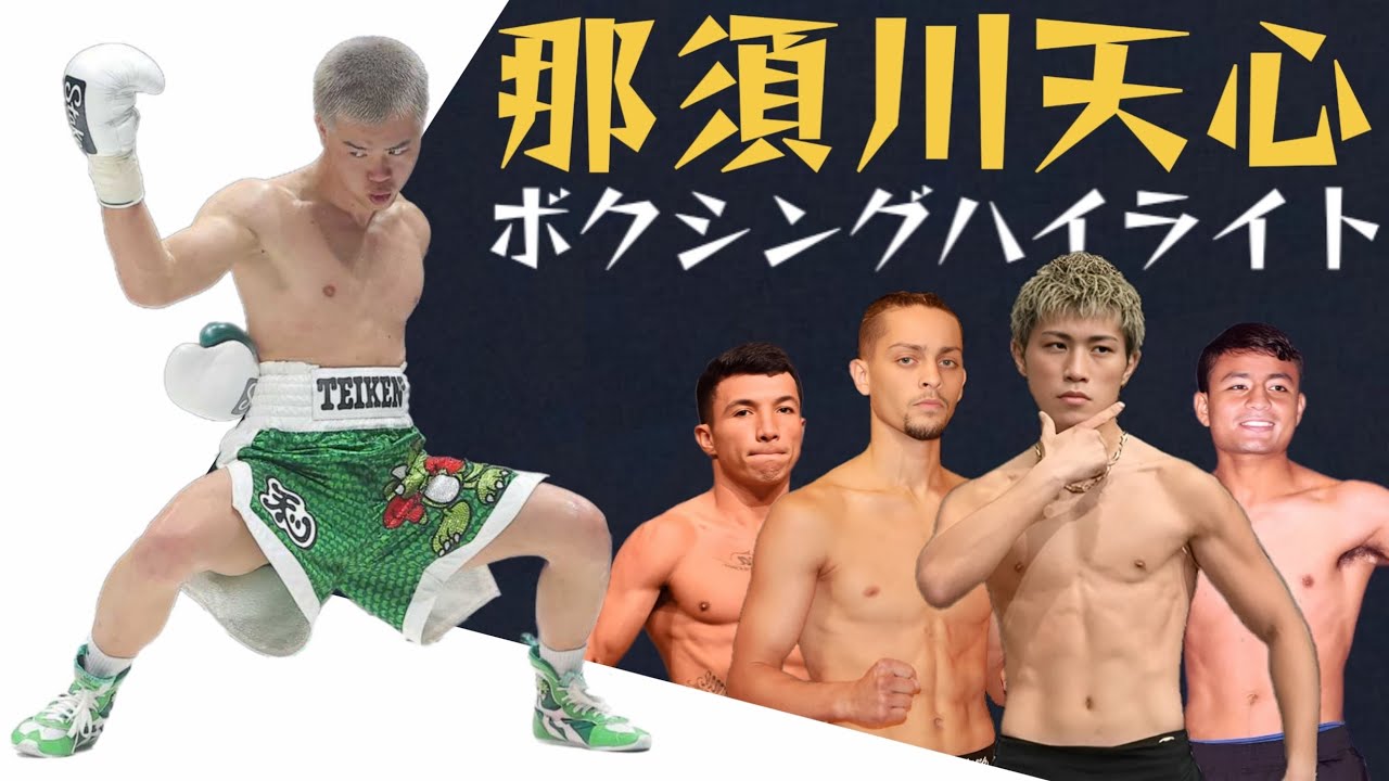 那須川天心 ボクシングハイライト【KO集 & ボクシング全4試合】Tenshin Nasukawa Boxing Highlights