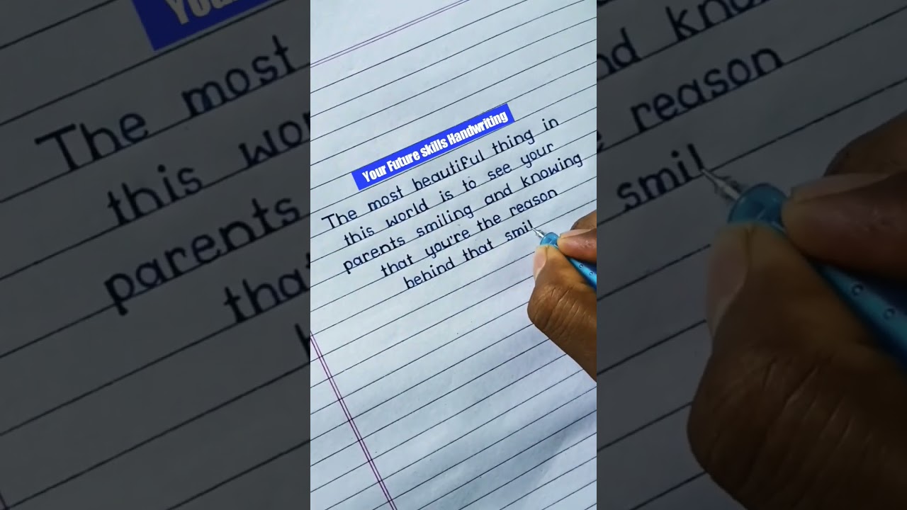 Improve your English Writing | English Handwriting practice |How to improve handwriting in english?