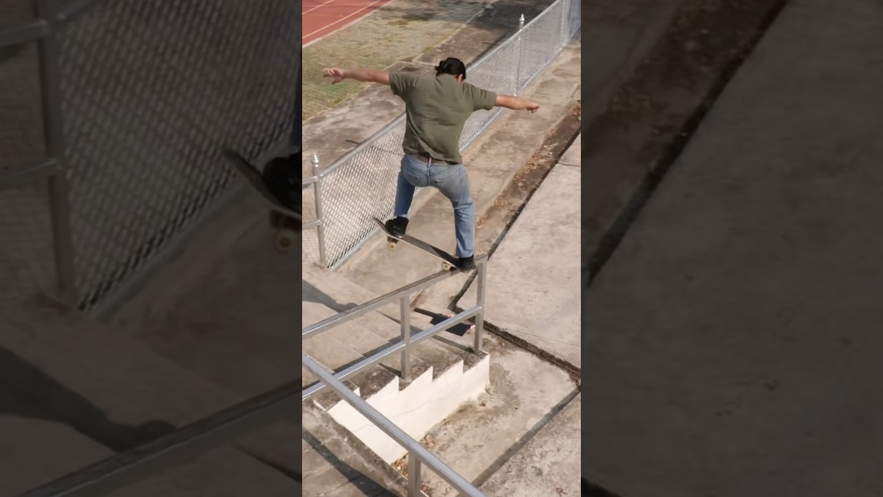 Absar Lebeh crooked grind! #preduce #skateboarding