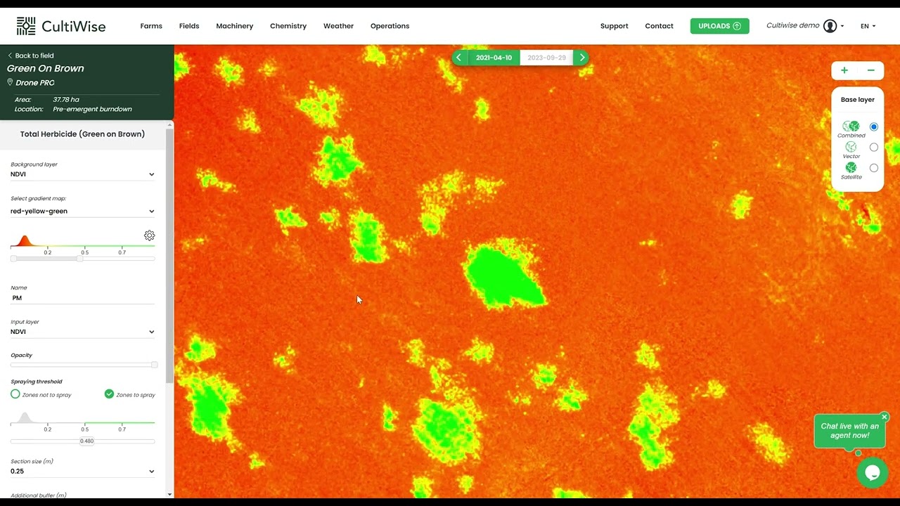 How to Create a Total Herbicide Prescription Map