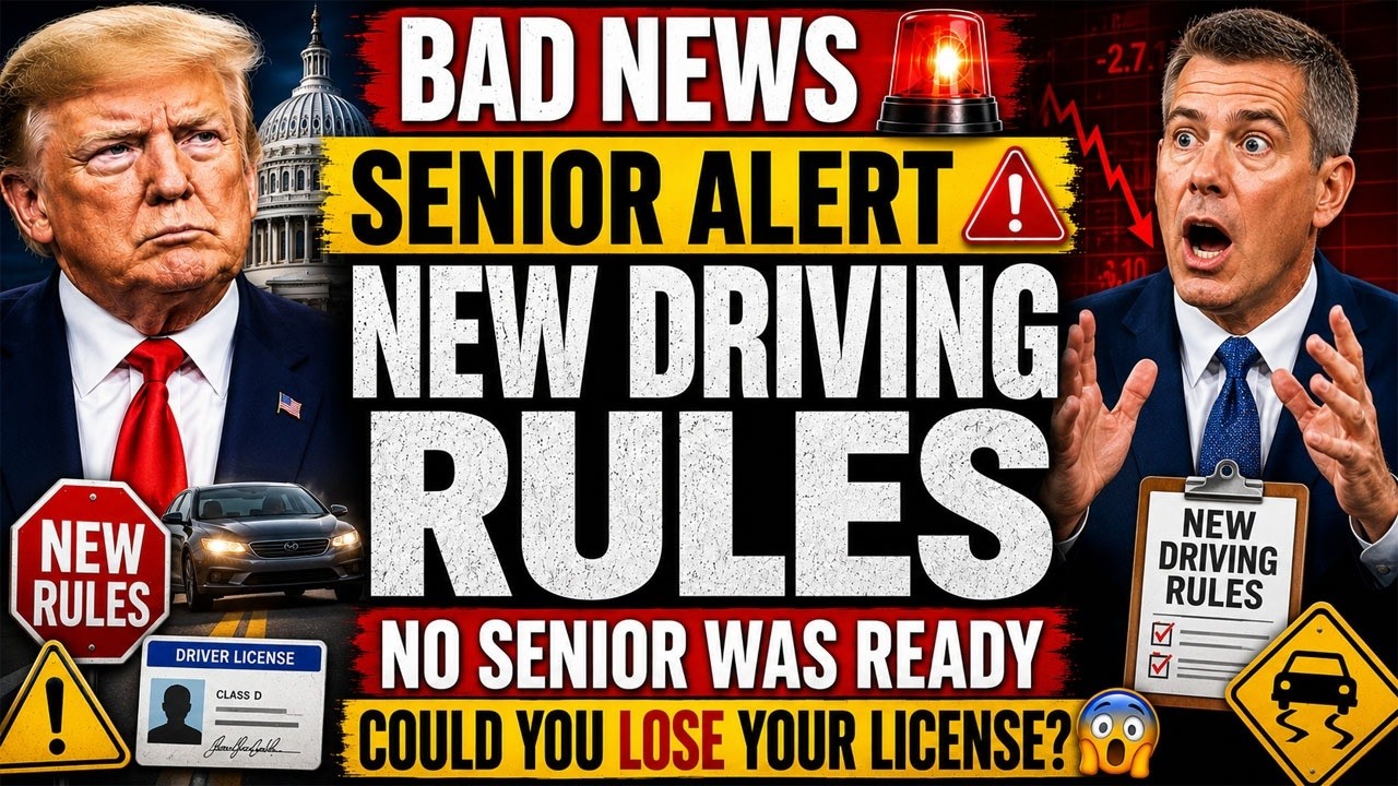 🚨 BAD NEWS For USA Senior Drivers &mdash; New Rules Are Already In Effect Across Your State