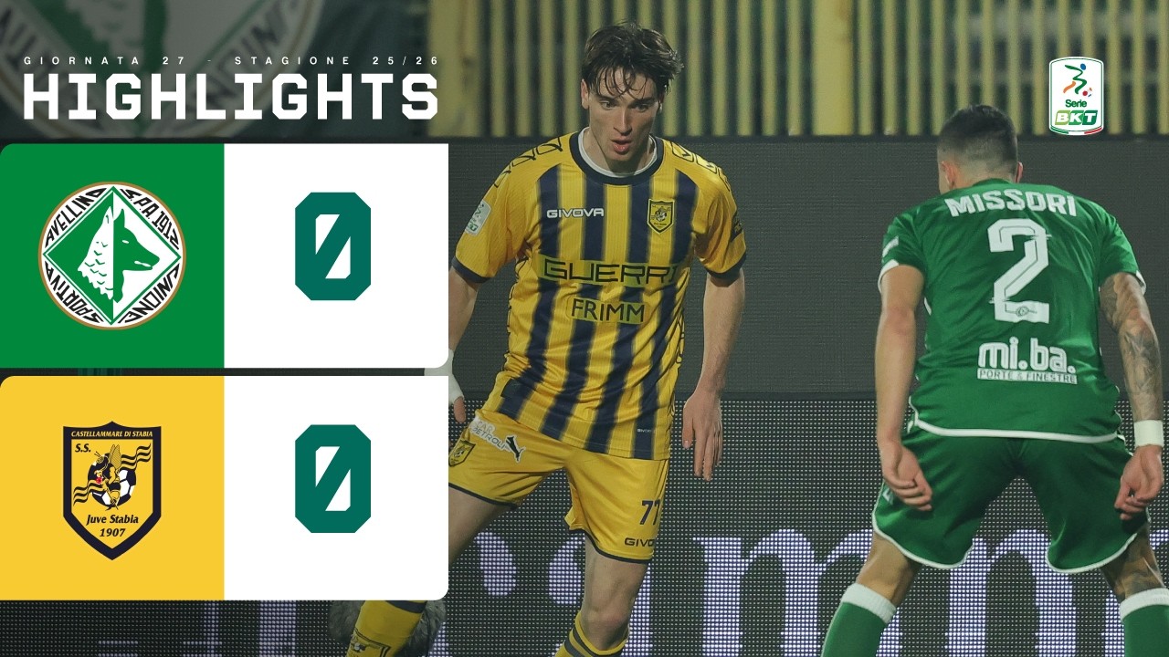 Avellino - Juve Stabia 0-0 | Termina in pareggio il derby campano | HIGHLIGHTS Serie BKT