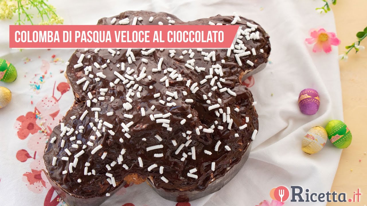 COLOMBA DI PASQUA VELOCE AL CIOCCOLATO - Ricetta.it