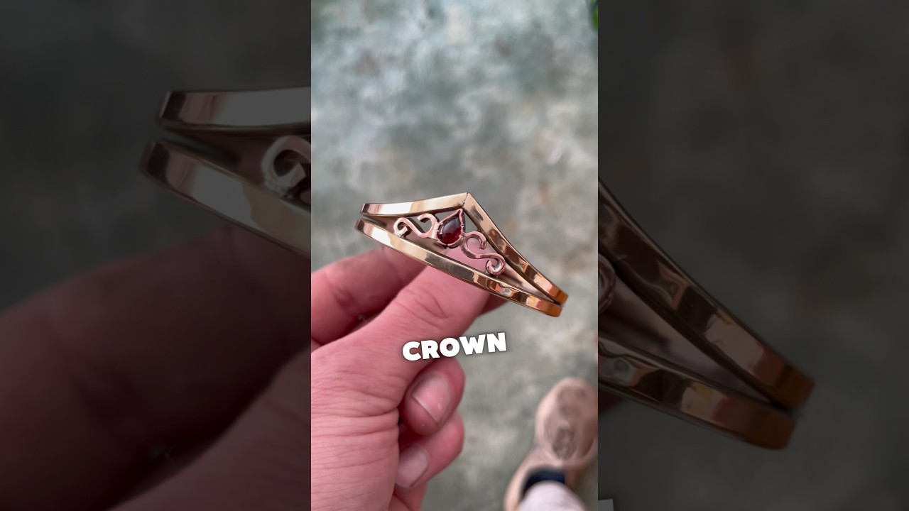Forging A Gold Crown For My Cat 🔥👑🐈