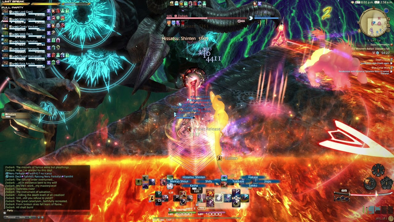 FFXIV Endwalker - Zodiark EXTREME Trial No Commentary