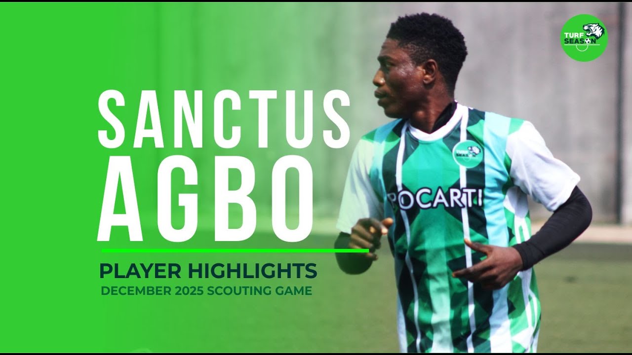 Sanctus Agbo | Player Focus (December 2025)