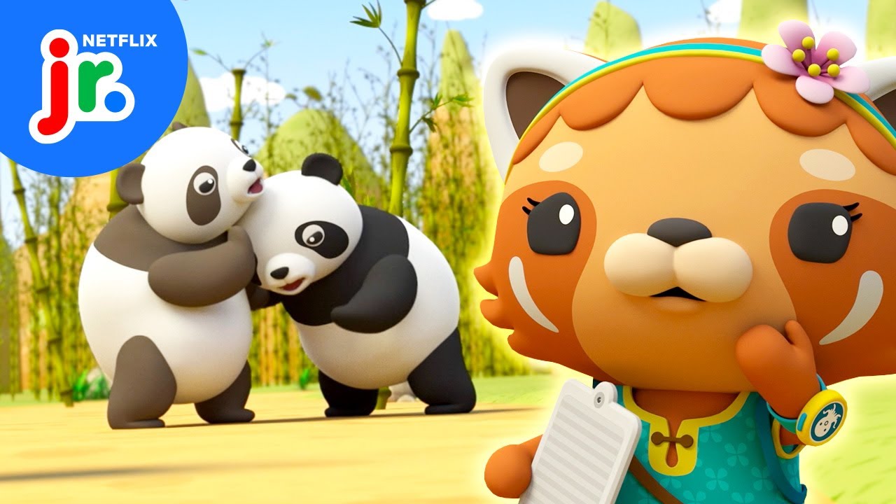 Panda Bamboo Battle! 🐼 Octonauts: Above & Beyond | Netflix Jr