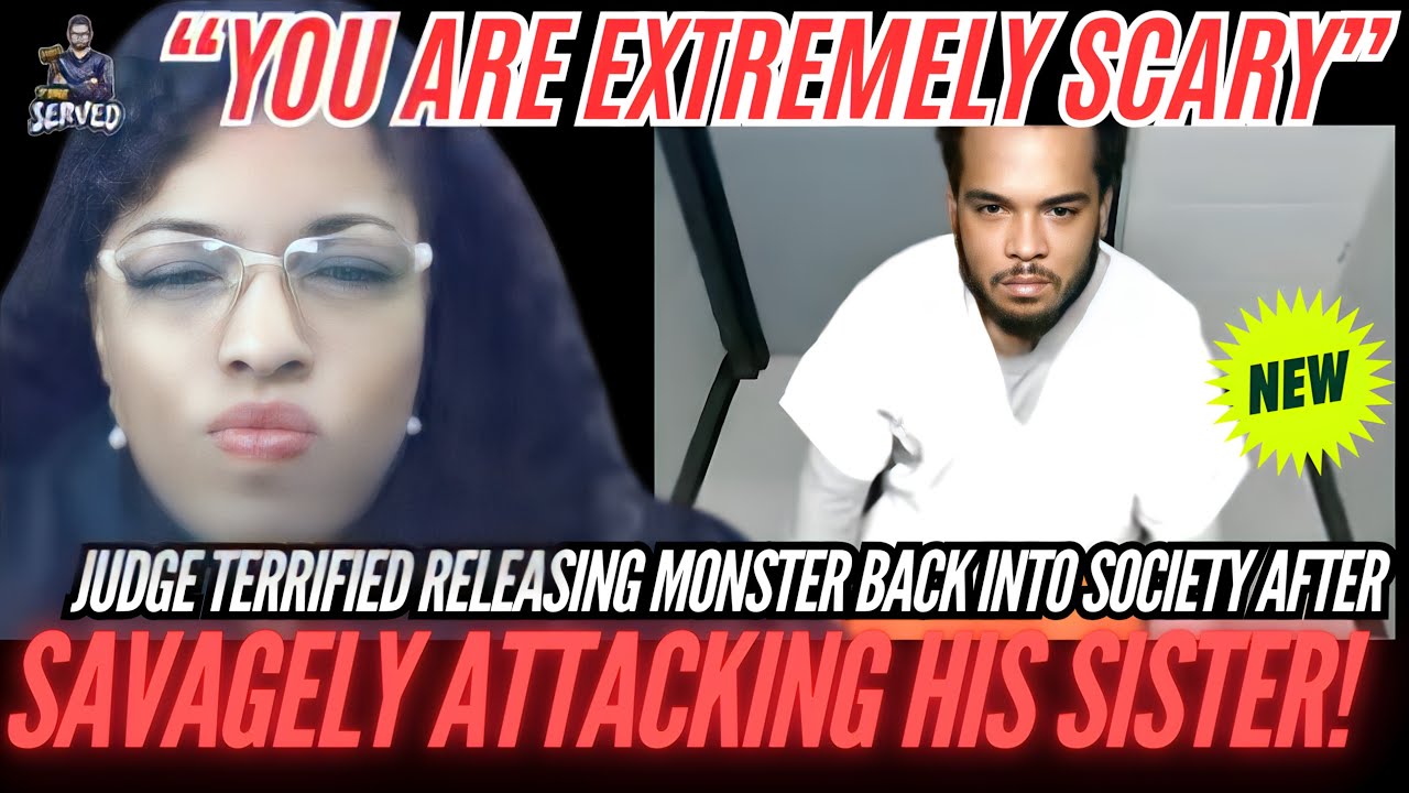 Judge Terrified To Release Savage Monster Back to Society | ALL NEW!