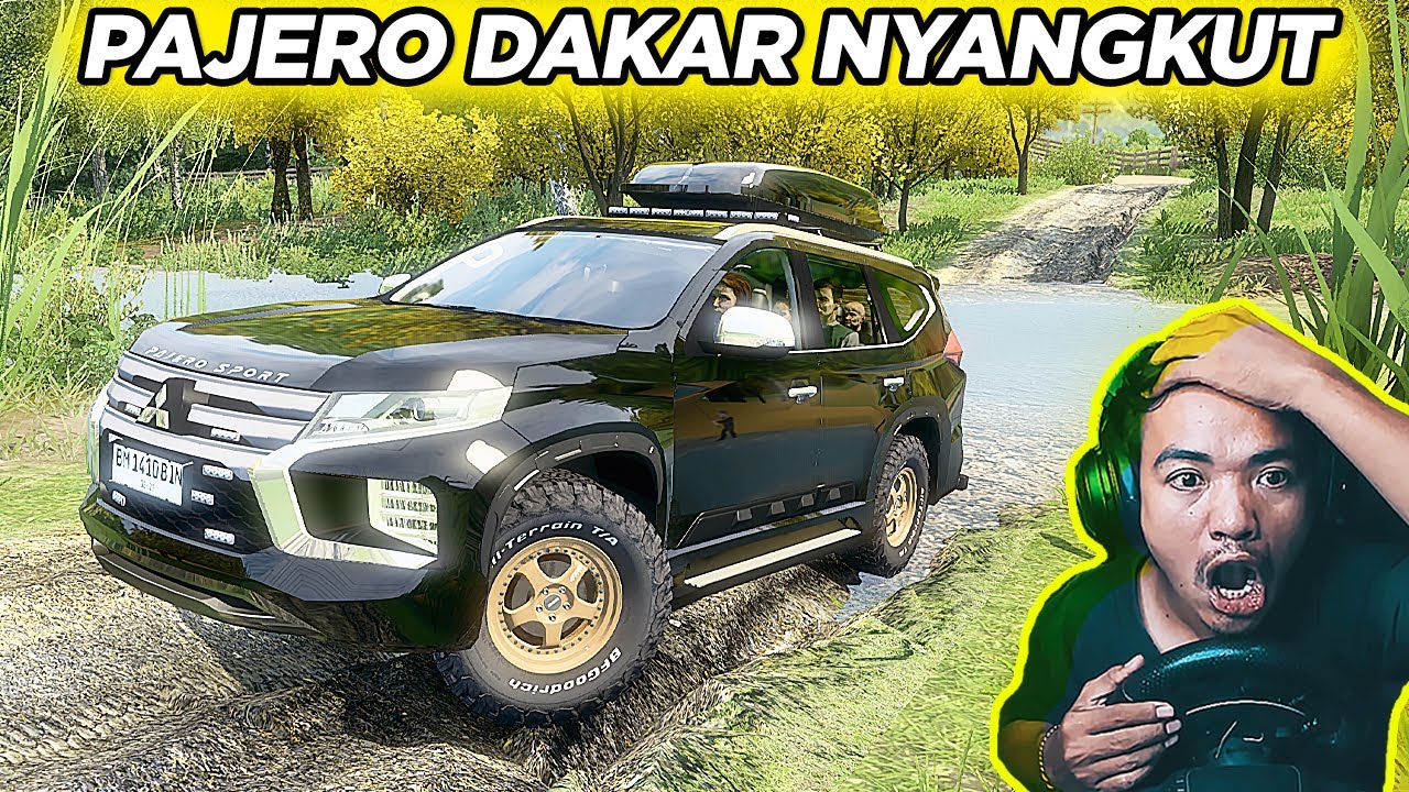 PAJERO DAKAR 5 SPEED vs 8 SPEED DI TANJAKAN ETS2! SIAPA LEBIH KUAT?