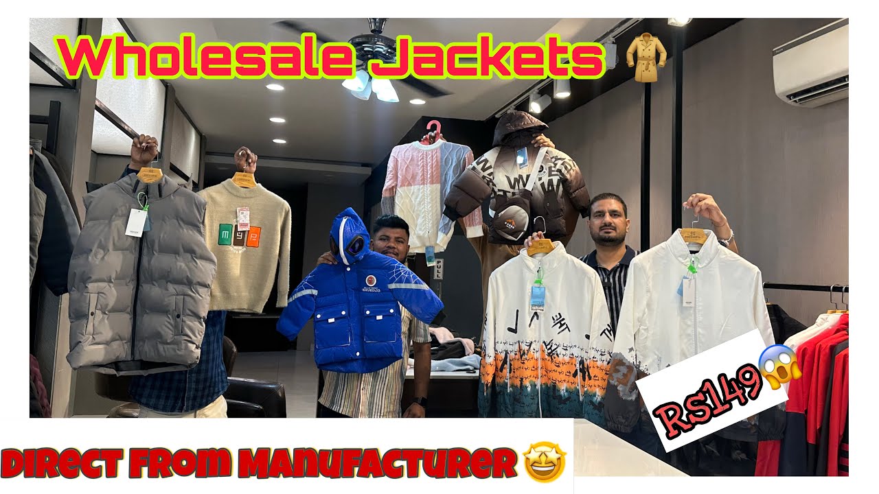 Wholesale Jackets | Chinese Kids Jackets Pullovers | Direct Manufacturer| Hari Om Exports Ludhiana.