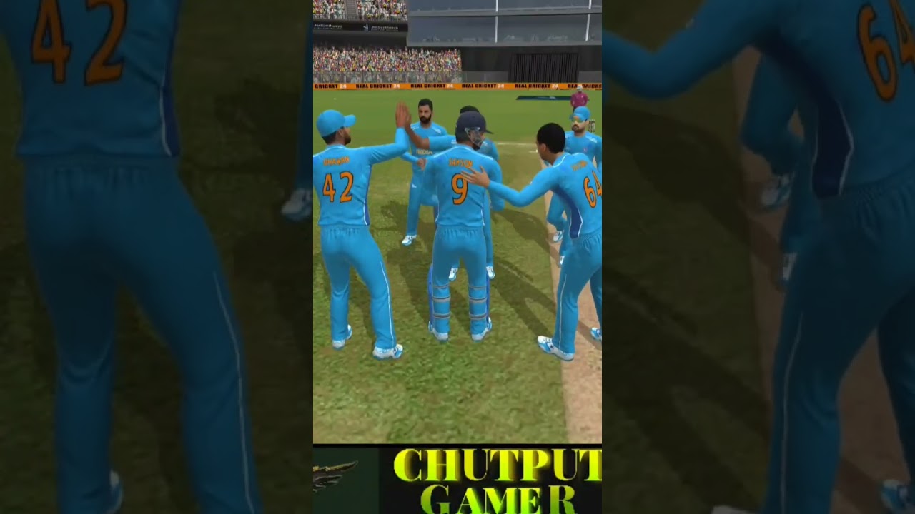real cricket 24 #cricket #shorts #rtxvivek #lonelox #amitgaming