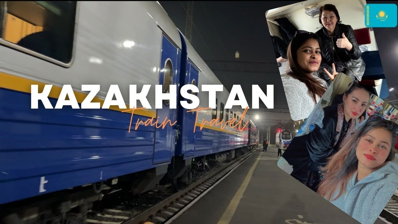 Train Travel in Kazakhstan 🇰🇿 | Megflyingsoul Travel Vlogger | Marathi Travel vlogger